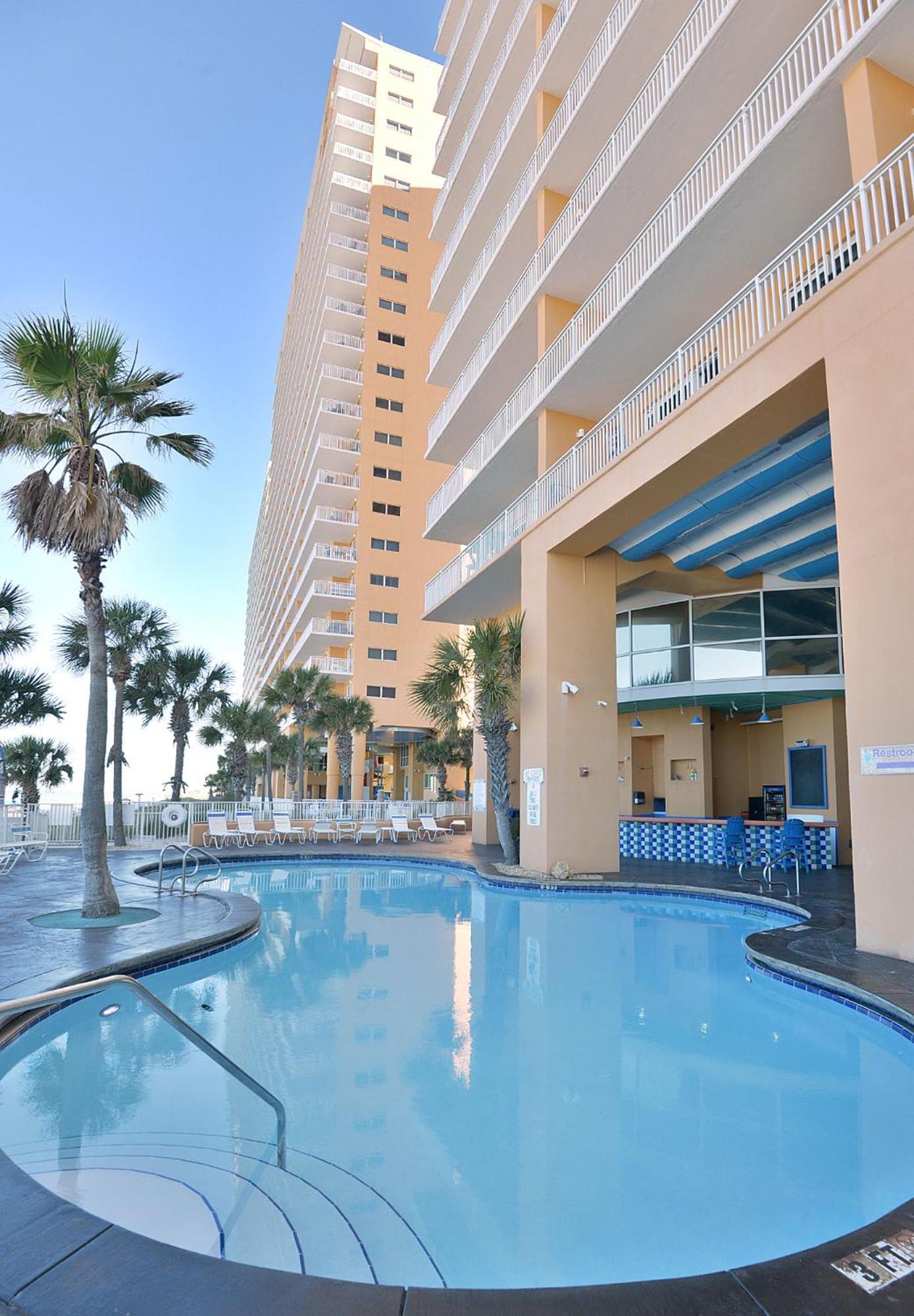 Beachfront Oasis At Splash Resort And Condos Panama City Beach Zewnętrze zdjęcie